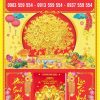 Bìa ép kim Lộc Kim Tiền