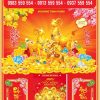 Bìa offset 40x60 Chữ Phúc