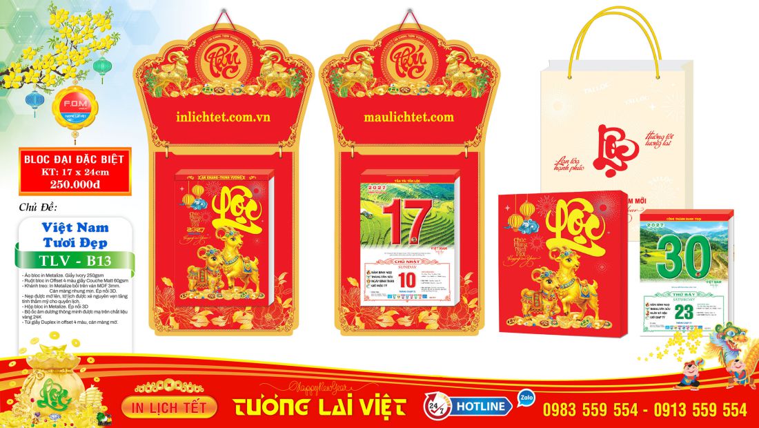 Bloc đại đặc biệt Chữ Phúc