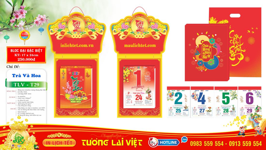 Bloc đại đặc biệt Hoa Xuân