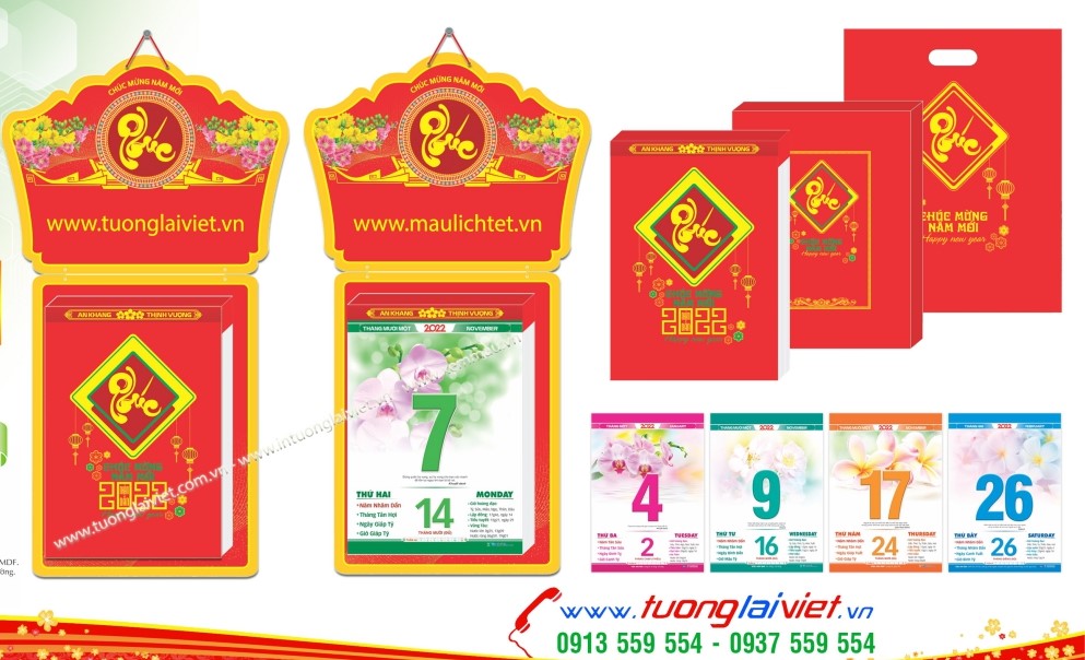 Công ty In Lịch Tết Giá Rẻ