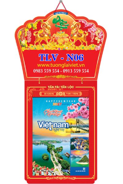 Lịch Bloc siêu đại Thắng Cảnh Việt Nam