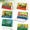 Lịch để bàn 15 tờ Đom Hoa Kết Trái