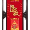 Lịch Gỗ Lộc Phát Thư Pháp