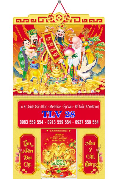 Lịch lò xo giữa bloc Phúc Lộc Thọ
