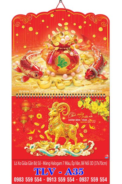 Lịch lò xo giữa bộ số Lộc Túi Vàng