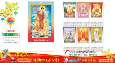 Mẫu Lịch Tờ Phật Lịch