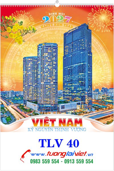 Lịch Treo Tường 7 Tờ Thắng Cảnh Việt Nam