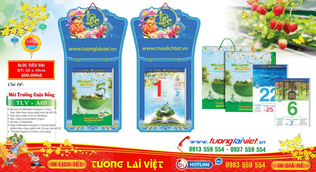 Mua Lịch Bloc giá rẻ ở đâu